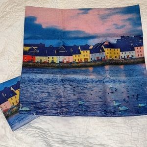 Linen pillow cover. Made in Ireland